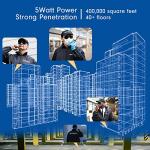 Retevis RB23 IP67 Waterproof Walkie Talkie GMRS Two-Way Radio Long Range,with Earpiece,1800mAh, 6-Way Multi-Bank Charger,Rugged,Heavy Duty 2 Way Radio for Agricultura Farm Construction (6 Pack)