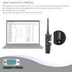 Retevis RB23 IP67 Waterproof Walkie Talkie GMRS Two-Way Radio Long Range,with Earpiece,1800mAh, 6-Way Multi-Bank Charger,Rugged,Heavy Duty 2 Way Radio for Agricultura Farm Construction (6 Pack)