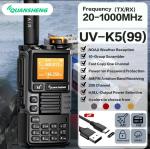 Quansheng UV-K6 MultipleBand HAM Transceiver K5 (99) VHF UHF 5W Aviation RX