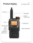 USA  SELLER Quansheng HAM UV-K5(8)  VHF UHF Dual-Band 5W Two-Way Radio