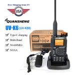 Quansheng UV-K6  UV-K5(8) VHF UHF FM Air Band Radio 5W NOAA Weather Alert
