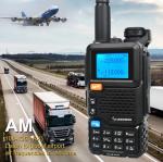 USA Seller QuanSheng  HAM UV-5R Plus VHF/UHF Dual-Band 5W With Aviation RX