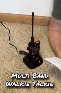 QuanSheng Portable Multi-Band Transceiver Walkie Talkie