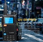 USA Seller QuanSheng  HAM UV-5R Plus VHF/UHF Dual-Band 5W With Aviation RX