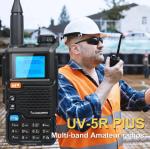 USA Seller QuanSheng  HAM UV-5R Plus VHF/UHF Dual-Band 5W With Aviation RX