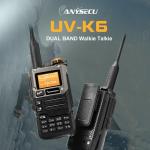 Quansheng UV-K6  UV-K5(8) VHF UHF FM Air Band Radio 5W NOAA Weather Alert