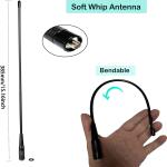 14.96 Inch Air Band Antenna 108-136Mhz for Baofeng 5RM  Quansheng Radio