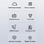 Quansheng UV-K6  UV-K5(8) VHF UHF FM Air Band Radio 5W NOAA Weather Alert