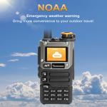 Quansheng UV-K6 NOAA Weather Alert 5W Air Band Wireless Frequency Radio
