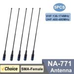 Na771 Antenna Nagoya VHF/UHF SMA Female For Quansheng UVK5 UVK58  Baofeng DM1701