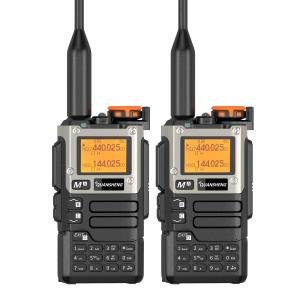 2 Pack QUANSHENG UV-K5 8 Radio DTMF Walkie Talkie with NOAA Weather Forecast ...