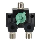 Diamond Antenna CX-210A Heavy-Duty Wideband Coax Switch Original High-Performance Two-Position Antenna Selector for HF VHF UHF Radios, Durable Low-Loss Coax Switch for Amateur Ham Radio Stations