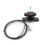 Diamond Antenna K400-3/8C Trunk/Hatchback Mount – 6.5 ft RG316 Coax, 3/8"-24 Thread, No-Drill Installation, Adjustable Lip Mount