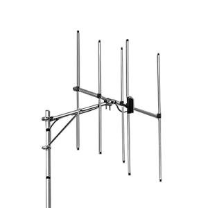 Diamond Antenna A144S5 2 Meter Base Station Yagi Beam Antenna – 5 Element Directional High-Gain 144 MHz VHF Antenna for Amateur Radio, Lightweight Aluminum Outdoor Design