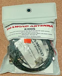 Diamond Antenna K400S Heavy Duty Trunk Lid /Hatchback Mount-New in Plastic Pouch