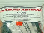 Diamond Antenna K400S Heavy Duty Trunk Lid /Hatchback Mount-New in Plastic Pouch