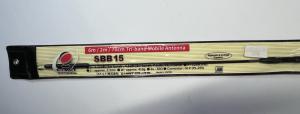 Comet SBB-15 - Tri-Band 6m/2m/70cm Black Mobile Antenna Ham Radio PL-259 NEW