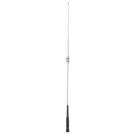 Comet SBB-5 Dual Band Mobile Antenna – 146/446 MHz (2 m/70 cm) 3.0 dBi/5.5 dBi VHF/UHF, Gold-Plated PL-259 Connector, Fold-Over Black – High-Gain Ham Radio Mobile Whip