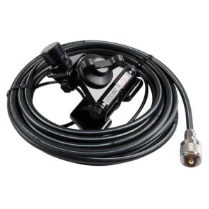 Comet CP-5M Universal RS-730 Adjustable Lip Mount with Pre-Installed Coax Cable for Mobile Antennas NMO and SO-239 Compatible Durable Vehicle Radio Antenna Mounting Solution