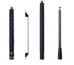 Comet HFJ-350M Toy-Box Multiband Antenna – Portable HF to 50MHz Telescopic Antenna for HF/VHF Mobile and Field Use, Adjustable Loading Coil Design for Flexible Amateur Device Operation