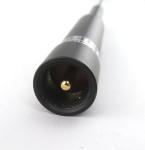 Comet SBB-5 Dual Band Mobile Antenna – 146/446 MHz (2 m/70 cm) 3.0 dBi/5.5 dBi VHF/UHF, Gold-Plated PL-259 Connector, Fold-Over Black – High-Gain Ham Radio Mobile Whip