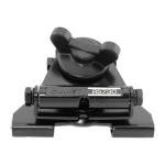 Comet CP-5NMO Mobile Antenna Adjustable Lip Mount with 16 ft Coax Cable NMO Connector Heavy-Duty Trunk or Hatch Mount for VHF UHF Mobile Radios and Scanners