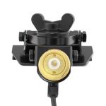 Comet CP-5NMO Mobile Antenna Adjustable Lip Mount with 16 ft Coax Cable NMO Connector Heavy-Duty Trunk or Hatch Mount for VHF UHF Mobile Radios and Scanners