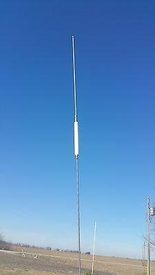 Vintage Hustler HQ-27 White Center Loaded CB Antenna 55 Inches Long