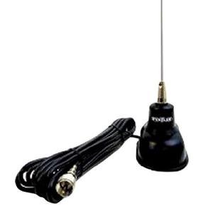 Hustler IC11B CB Radio Antenna Trunk Mount W/ 41" Whip (Black)
