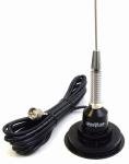 Hustler IC-100SB CB Radio Antenna w/ Magnetic Base, 41" Whip, Spring & 15' Coax