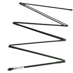 Chameleon Antenna Portable Collapsible HF (25-54MHz) Monopole Antenna, 108" Tall