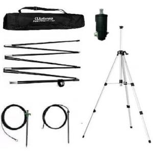 6-80M HF MIL 2.0 FMJ antenna + Tripod for amateur ham radio