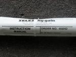Telex Hy-Gain Model 456-HD 20' 2 Pc Fiberglass Premium Marine CB Antenna