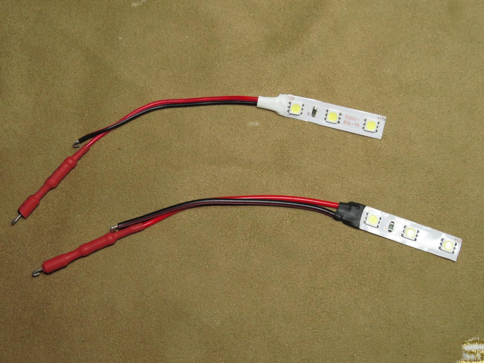 LED  conversion  Ham Radio Hy-Gain CDE Rotor Box 3 LED light bulb conversion 