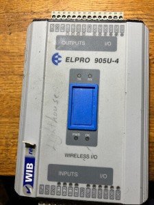 ELPRO  905U-4 Wireless Multi-I/O is a node that extends communication USED