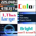 BAOFENG BF-5RH PRO GPS 10Ｗ Ham Handheld Radio, Multi-Band Long Range Two-Way Radio with 18.89'' Tactical Antenna, Aviation/VHF/UHF/ 1.25m Scanner, NOAA APRS 5RM Walkie Talkies Type-C Charging,2 Pack