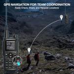 BAOFENG UV-28 Plus Ham Radio Handheld with GPS & APP Programming, 10W Long Range Dual Band Two Way Radio, FM Aviation NOAA Receiver, Frequency Copy, 1000CHs 【Dual 2200mAh Batteries+Speaker Mic】