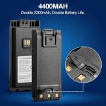 BAOFENG UV-28 Plus Ham Radio Handheld with GPS & APP Programming, 10W Long Range Dual Band Two Way Radio, FM Aviation NOAA Receiver, Frequency Copy, 1000CHs 【Dual 2200mAh Batteries+Speaker Mic】