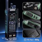 BAOFENG DM-32UV 10W DMR Radio with GPS & Digital APRS, Tier II Dual Band Ham Handheld Radio with UHF VHF Aviation FM Receiver, NOAA Alert, 4000 Channels, USB-C Rechargeable, Extra Case Holder