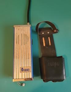 Terra Corporation Aviation Radio TPX 720 untested leather cover