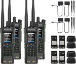 4PCS BAOFENG UV32 FM Amateur Walkie Talkie Type Aviation Radio GPS Bluetooth APP
