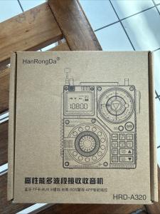 Bluetooth Speaker Aviation Air Band Radio Receiver AIR FM MW SW VHF WB HRD-A320