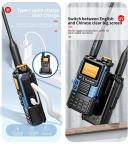 Quansheng UV-K6 MultipleBand HAM Transceiver K5 (99) VHF UHF 5W Aviation RX