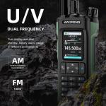 BAOFENG UV32 Amateur Walkie Talkie USB Type C Aviation Radio GPS Bluetooth APP