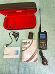 RADTEL RT-470X MULTI BAND HAM RADIO +EXTRAS+CASE aviation/air-RX WX marine radio