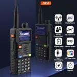 Baofeng 5RM 10W Multi-Band Ham Radio Walkie Talkie AM FM UHF VHF Aviation Air