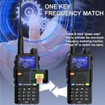 Baofeng 5RM 10W Multi-Band Ham Radio Walkie Talkie AM FM UHF VHF Aviation Air