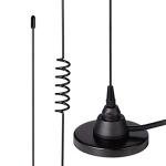 Bingfu Mobile Ham Radio Antenna Dual Band VHF UHF 136-174MHz 400-520MHz Magnetic Base PL259 Male Antenna for BTECH ICOM Midland Yaesu TYT AnyTone Amateur Mobile Ham Radio