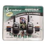 2-PACK Cobra MicroTalk FRS 220 Walkie Talkie 2-WAY Radio 14-Channel SEALED