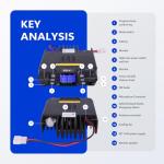 QYT KT-980PLUS 50W Dual Band Mobile Ham Radio - Car Two Way Radio with 4 Displays & Quad Standby with Repeater Capability, 200 Channels,Ham Radio Base Station for Off-Roading & Vehicle Driving